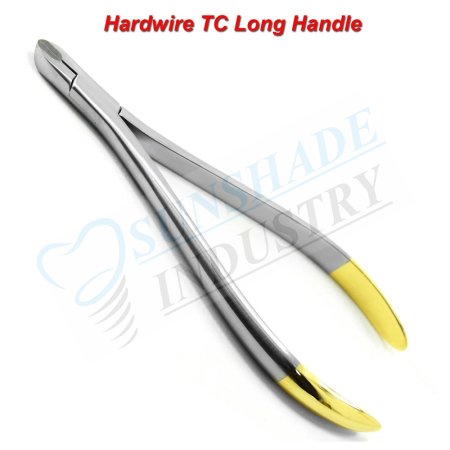 Orthodontic Long Handle Hard Wire Arch Wire Ligature Dental Braces Cutter TC New